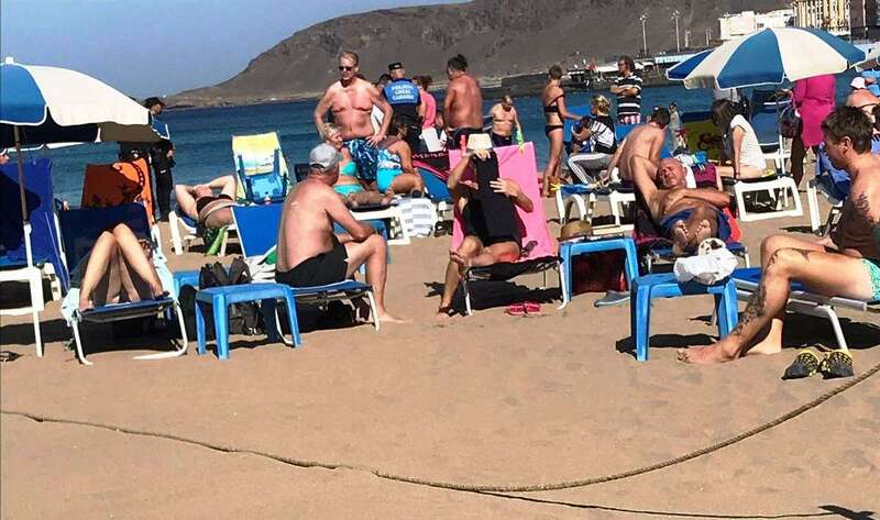 Los trabajos de reanimación resultaron infructuosos (Foto miplayalascanteras.com)